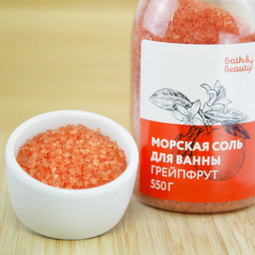 Морская соль для ванн Лаванда 550г