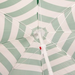 Зонт пляжный "Лайм" с наклоном, купол Ø 200 см