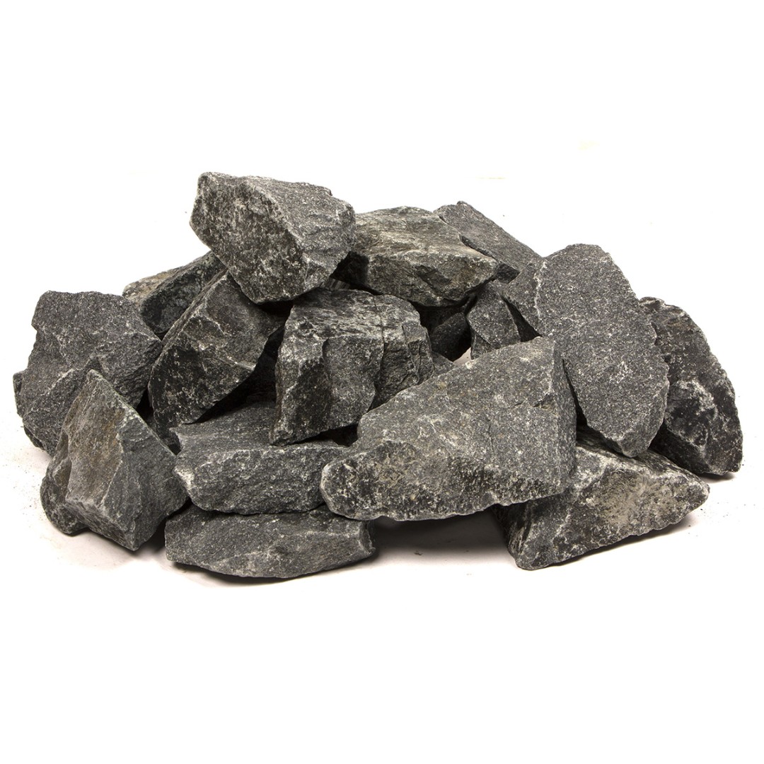 Камни Габбро-диабаз для электропечей, колотые, мелкая фракция, 20 кг