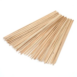 Шампуры для шашлыка бамбуковые 25см, 100шт.